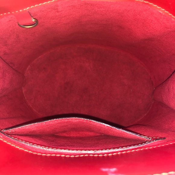 ✨SOLD✨Louis Vuitton Vintage Cluny Red Epi Leather - Picture 7 of 9